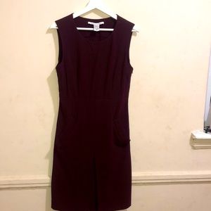 Sleeveless classic DVF dress